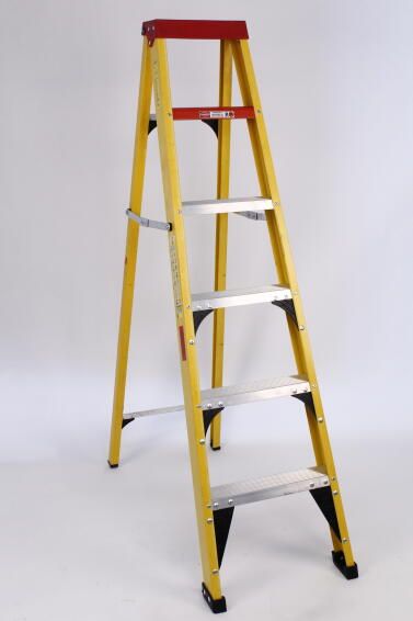 Ladder superlite fibreglass gravity 6 step