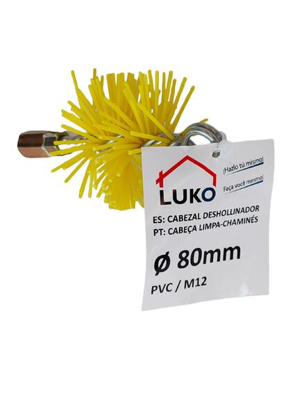 Luko chimney sweep head pvc d80mm 