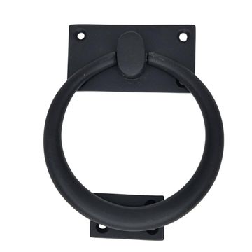 Door knocker ring DCH matt black 