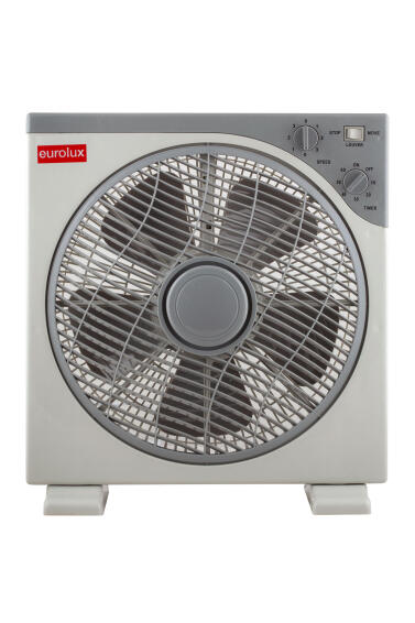  Eurolux Box Fan 5Blade White 30cm 40W