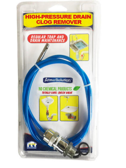 Drain clog remover high pressure