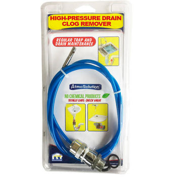 Drain clog remover high pressure