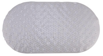 Bath mat antslip pvc SENSEA transparent 39x69cm