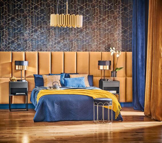 Velvet cushion zip dubbo saphir 30x50cm