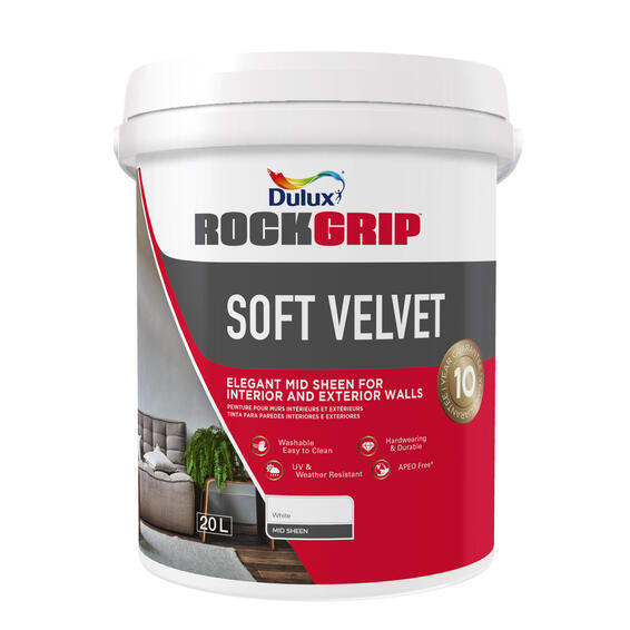ROCKGRIP SOFT VELVET TINT BASE 7 20L