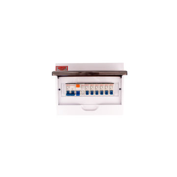 Lesco 12 Way Populated Surface Mounted Distribution Board