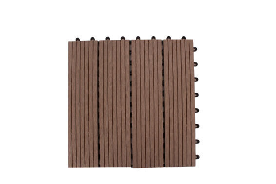 DECKING TILE OYSTER 300 MM X 300 MM BOX 0F 11