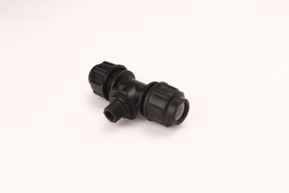 Tee polyware male 20mm x 1/2