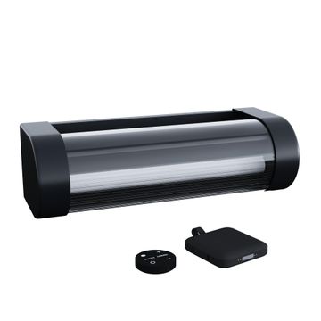 SOLAR WALL 4DIM 900LM IP44 ALU N PC