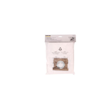 KARCHER VACUUM CLEANER PAPER FILTERING BAG SET PACKAGED MV 1/WD
