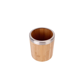 Kitchen Utensils Holder Bamboo D12Xh13Cm