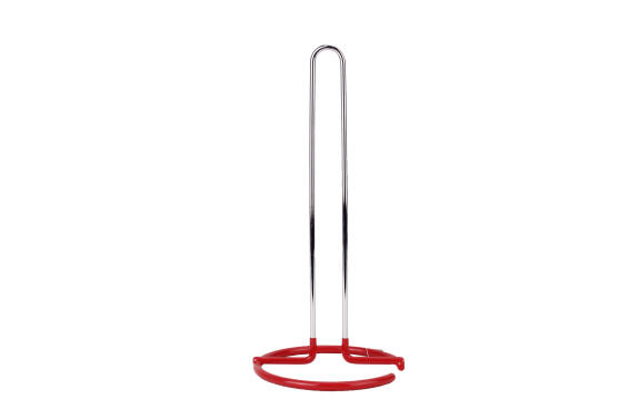 Kitchen Paper Towel Holder Steel Red
