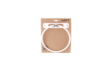 Towel ring ss SENSEA Loft white