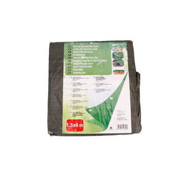 Tarpaulin Waterproof Cover 1.5x6m Green