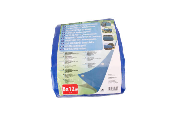 Tarpaulin Waterproof Cover 8x12m Blue