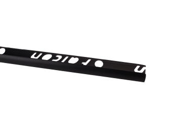 Round Edge PVC Black 9mm (2.4m)