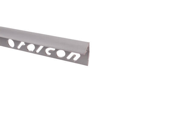 Round Edge PVC Light Grey 9mm (2.4m)