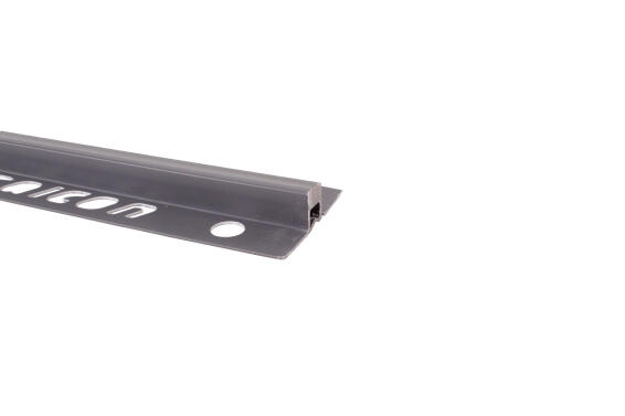 Expansion Joint PVC Dove Grey 12mm (2.5m)