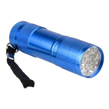 Flashlight Tactical led Short Blue