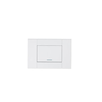 Switch VETI 2 1 lever 1 way 2x4 white
