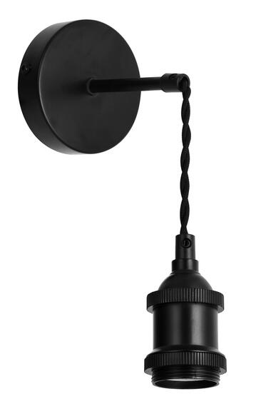 PENDANT 3IN1 CEILLING WALL OR HANGING MATT BLACK
