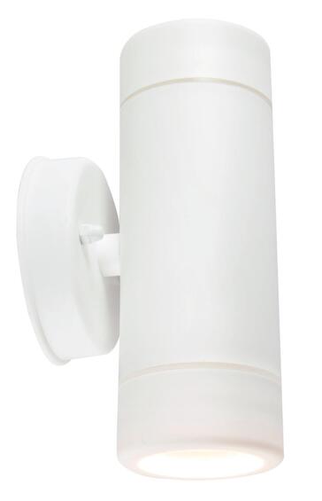 OUTDOOR AND OR DOWN 2X GU10 IP44 WHITE