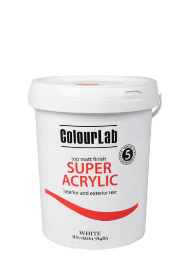 Colourlab Interior/Exterior Wall Paint Super Acrylic Butter Beige 20L