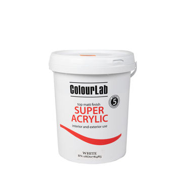 Colourlab Interior/Exterior Wall Paint Super Acrylic Butter Beige 20L