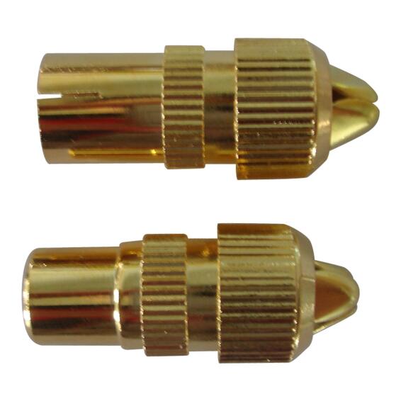 TV connector coaxial Lexman x2