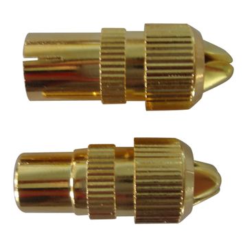 TV connector coaxial Lexman x2