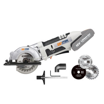 Mini Multicut Circular Saw Cordless Dexter Power 18V Bare