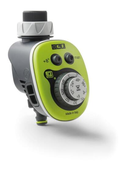 Irrigation water timer GF 48 settings green