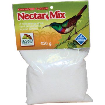 Bird Nectar, Strawberry Nectar, ELAINES BIRDING, 150G