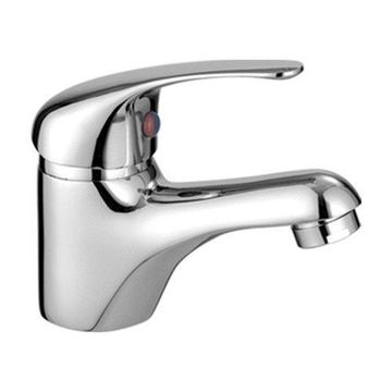 Nerea short basin mixer tap chrome 