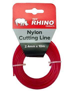 Weed Eater Line, 10m Single Pack, RED RHINO, 3.5mm