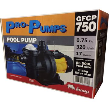 Pro-Pumps - 0.75kw Pool Pump - 320L/min