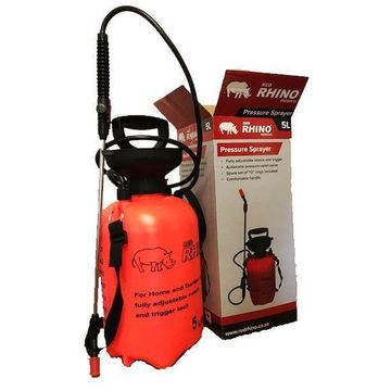 Sprayer, Pressure Sprayer Bottle, RED RHINO, 5 liter