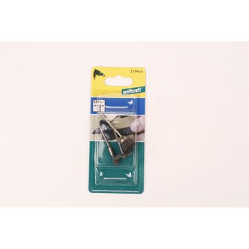 Set of 3 mini wire brushes, shank 2.35 mm WOLFCRAFT