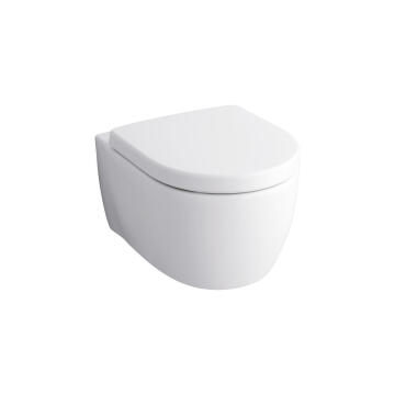 Toilet seat with soft close mechanism Geberit Icon white