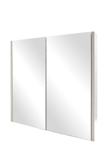 Athena alexa 2 door bathroom vanity cabinet white w60.2cmxd10.5cmxh62.2cm 