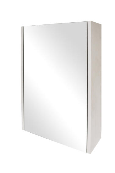Athena nalina cabinet mirror 1 door vanity white