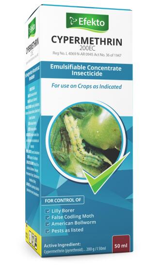 Cypermethrin 200EC Insecticide EFEKTO 50ml