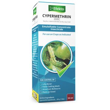 Cypermethrin 200EC Insecticide EFEKTO 50ml