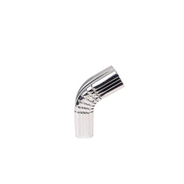 Galvanized Steel Downpipe Square Shoe Crimped 100mm x 75mm PREMIER