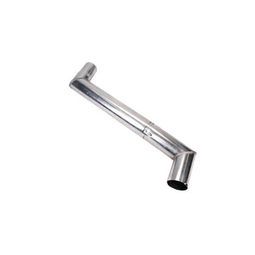 Galvanized Steel Downpipe Round Offset Soldered 100mm x 460mm PREMIER