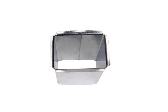 Galvanized Steel Square Outlet 75mmx100mm Premier