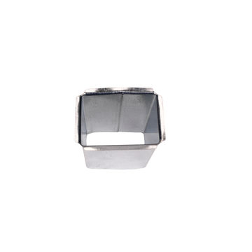 Galvanized Steel Square Outlet 75mmx100mm Premier