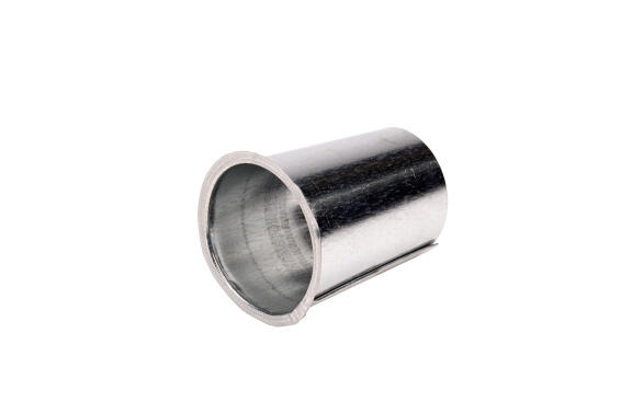 Galvanized Steel Downpipe Round Outlet 75mm PREMIER