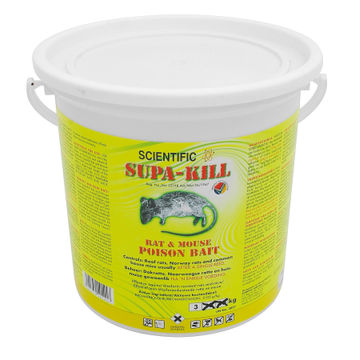 Rat and Mouse Grain Based Poison Bait SUPA KILL 3kg