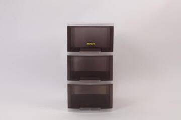 Addis 3 drawer slimline storage unit smokey | LEROY MERLIN South Africa